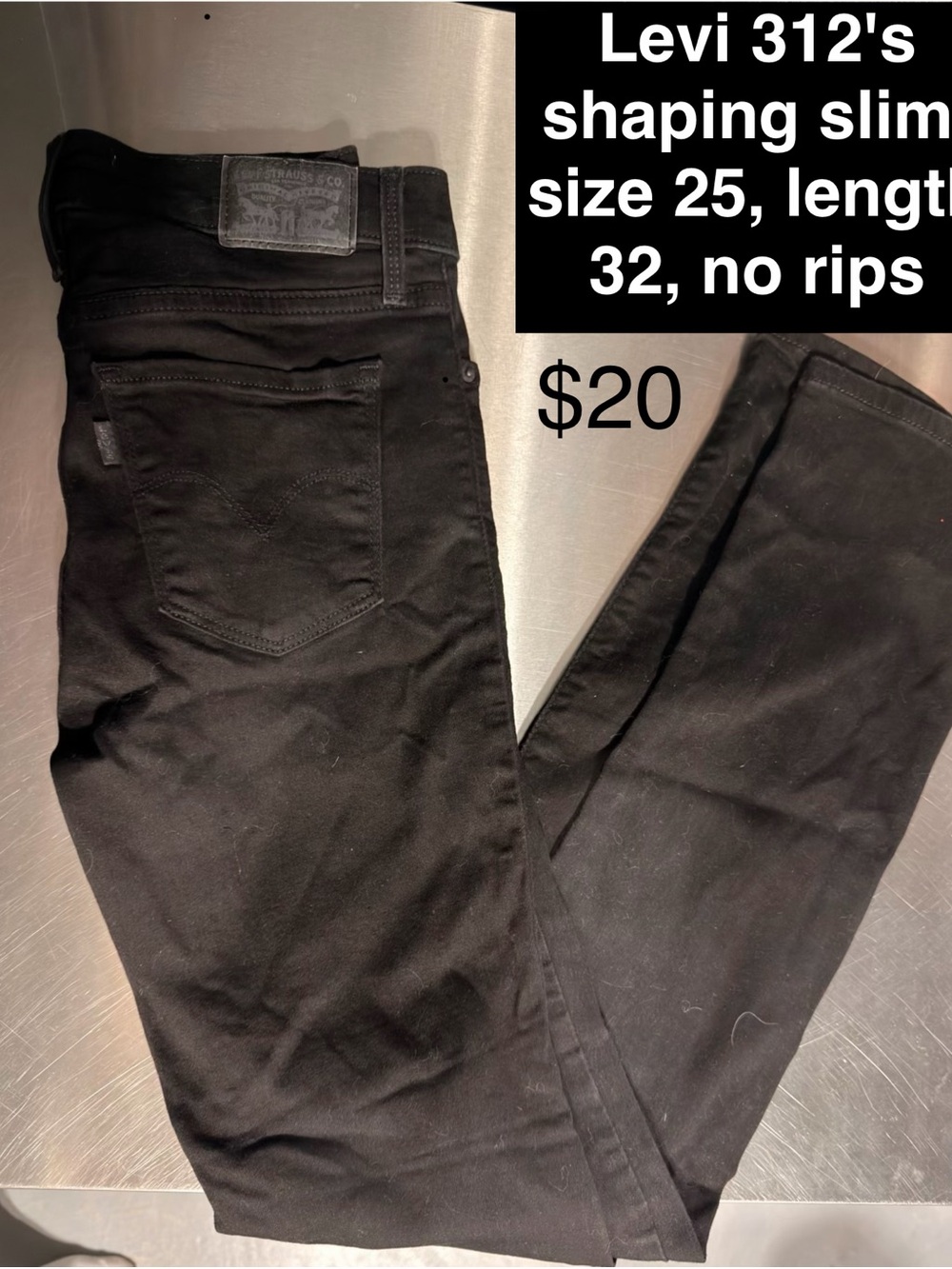 Levi's Black Slim Jeans - Women's